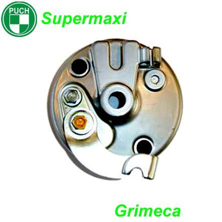 Bremsschild Bremsteller vorne komplett Puch Supermaxi LG1/2